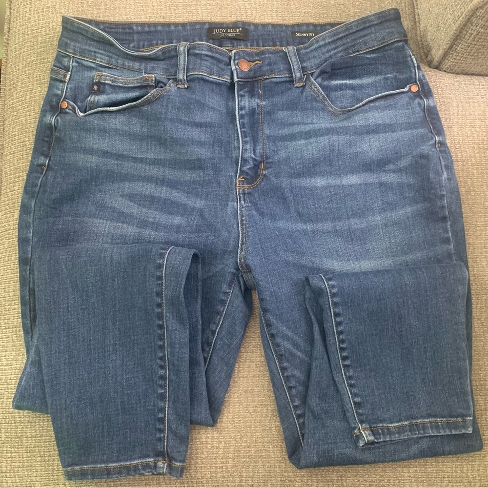 Judy Blue Skinny Fit Denim Jeans Women’s Plus Size 18W